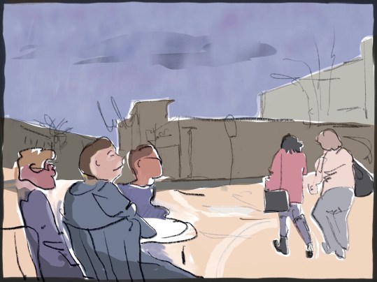 Near the art store - 1