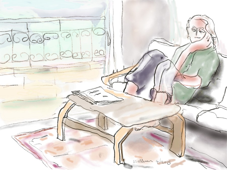 Woman Resting