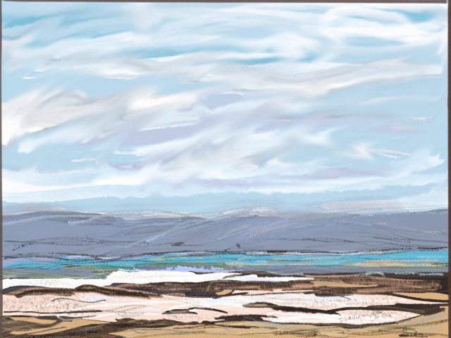 Salt Deposits at the Dead Sea