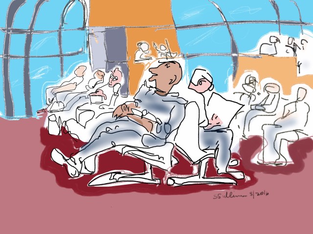 Waiting at the Airport