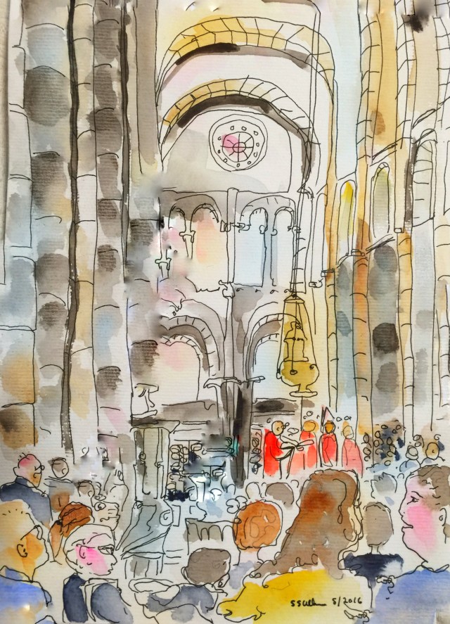 Mass at Santiago de Compostela Cathedral