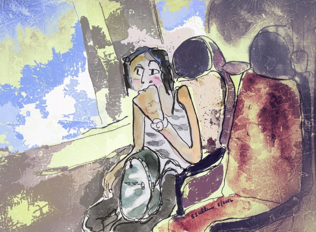 On the Train to Montserrat