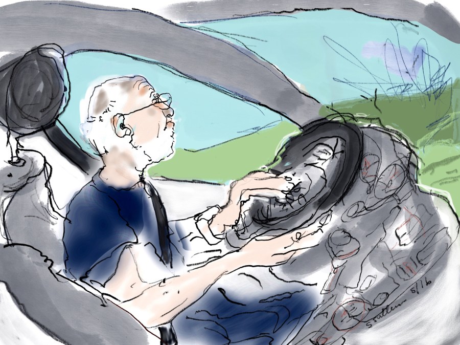 Man Drives Across France