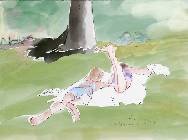 A Good Day for Sunning