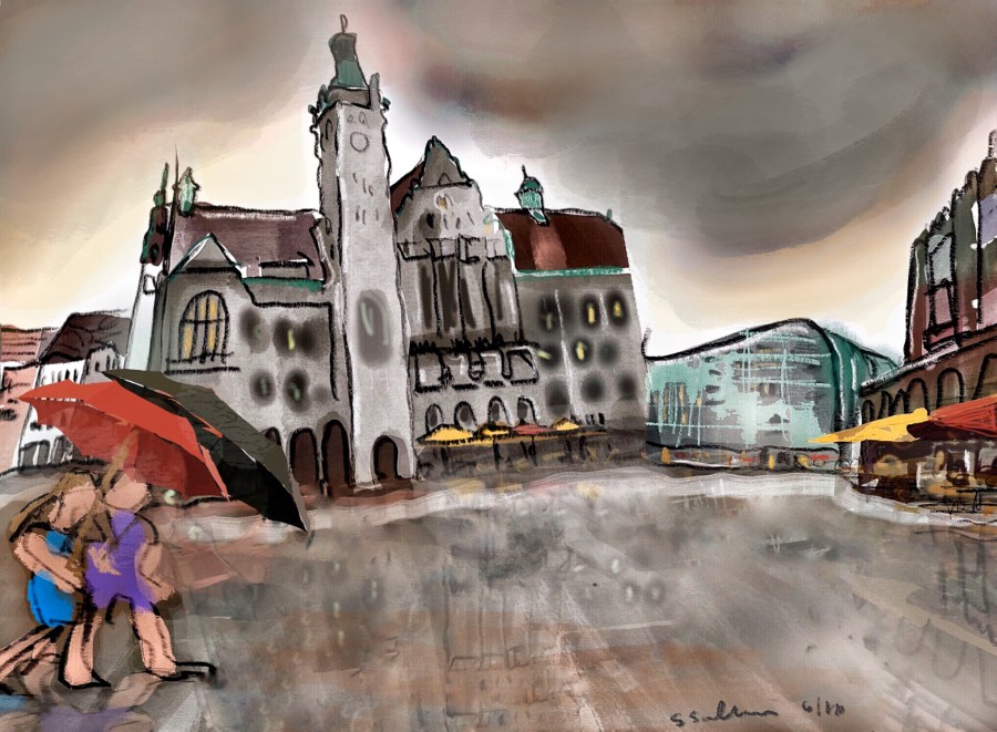 Downtown Chemnitz Germany
