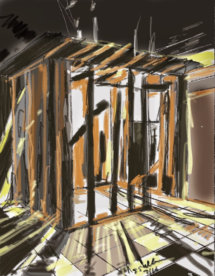 Where Our Bathroom Used to Be