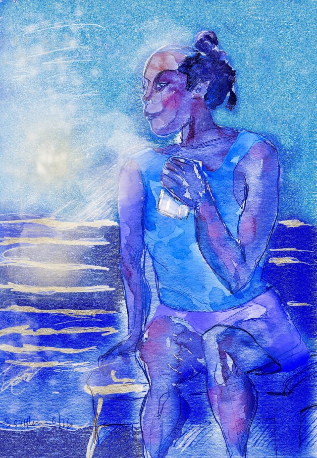 Sun and Sea at Carlsbad Beach