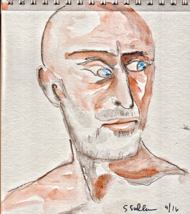 Man Looking off to His Left