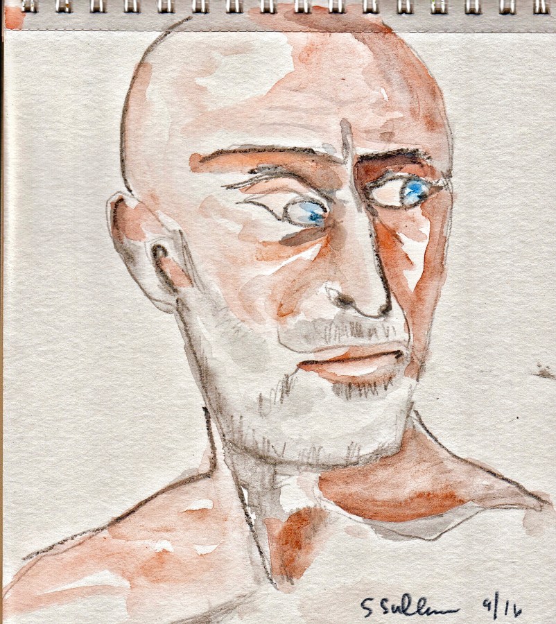 Man Looking off to His Left