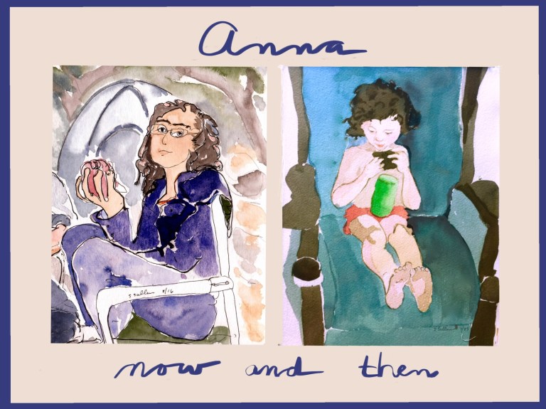 Anna Now and Then | Deliberate Sketching
