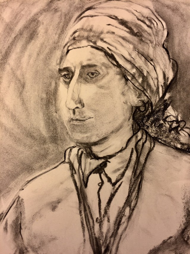 Woman with a Scarf