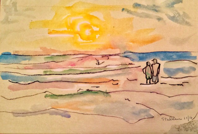 Sunset at Pacific Beach