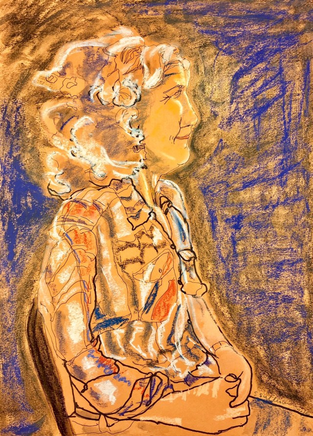 Sketch on Tinted Paper