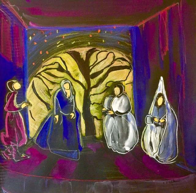 Finished Sketch from Falstaff