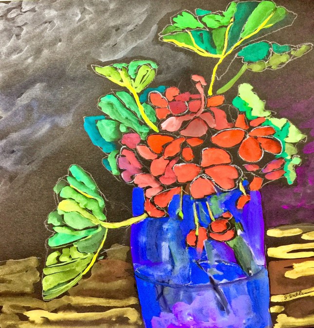 More Flowers in a Vase