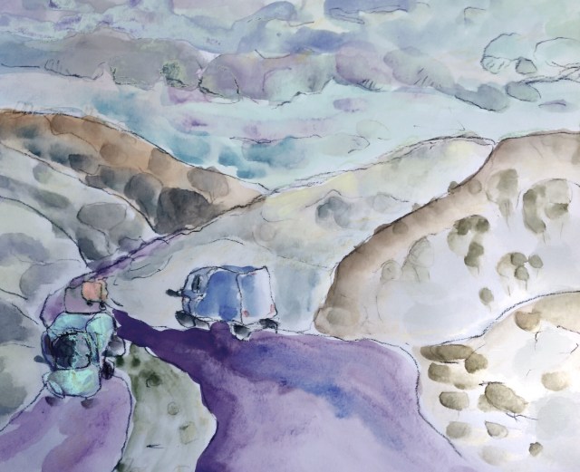 I- 80 in Wyoming by Sarah Sullivan