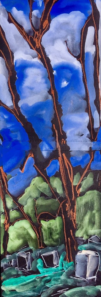 New England Cemetery by Sarah Sullivan