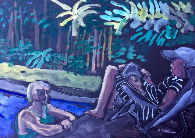 By the Cool of the Pool by Sarah Sullivan