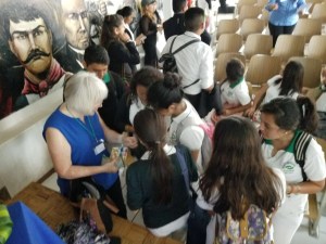 With Students at CONALEP Plantel Temixco