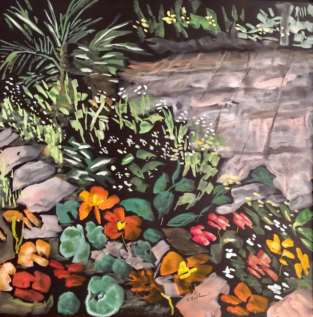 Along the Patio's Edge