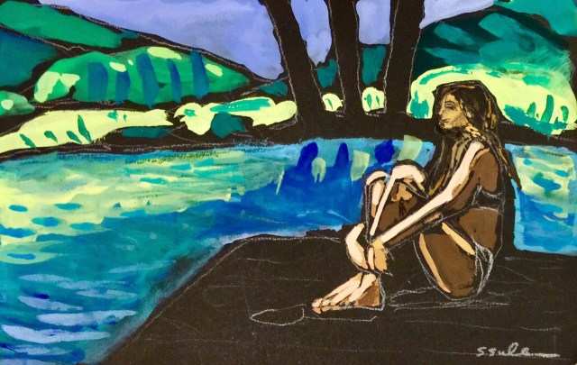 At the Pond by Sarah Sullivan