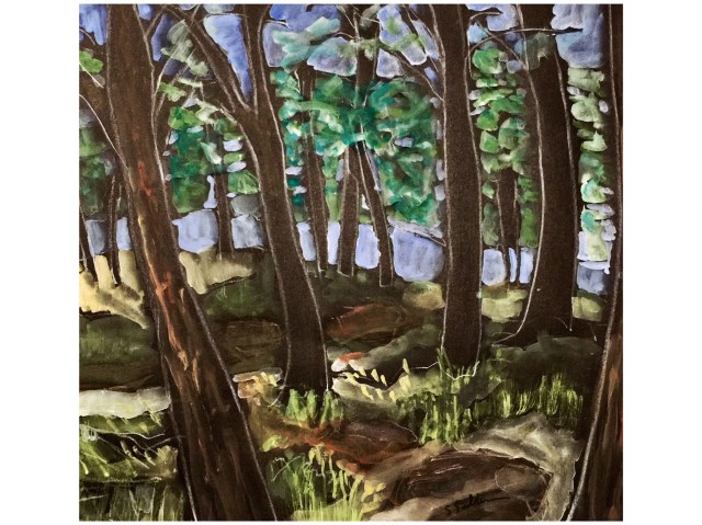 Walking Up the Rise by Sarah Sullivan