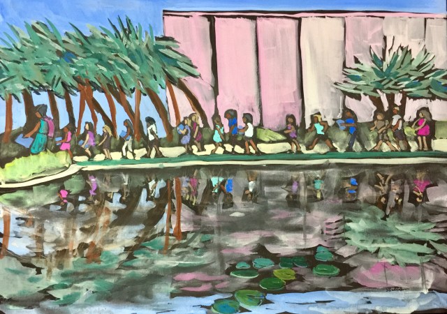 Revised Sketch of a Field Trip by Sarah Sullivan