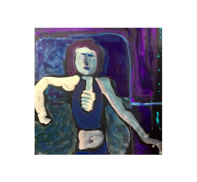 Sketch by Sarah Sullivan of a Woman Running